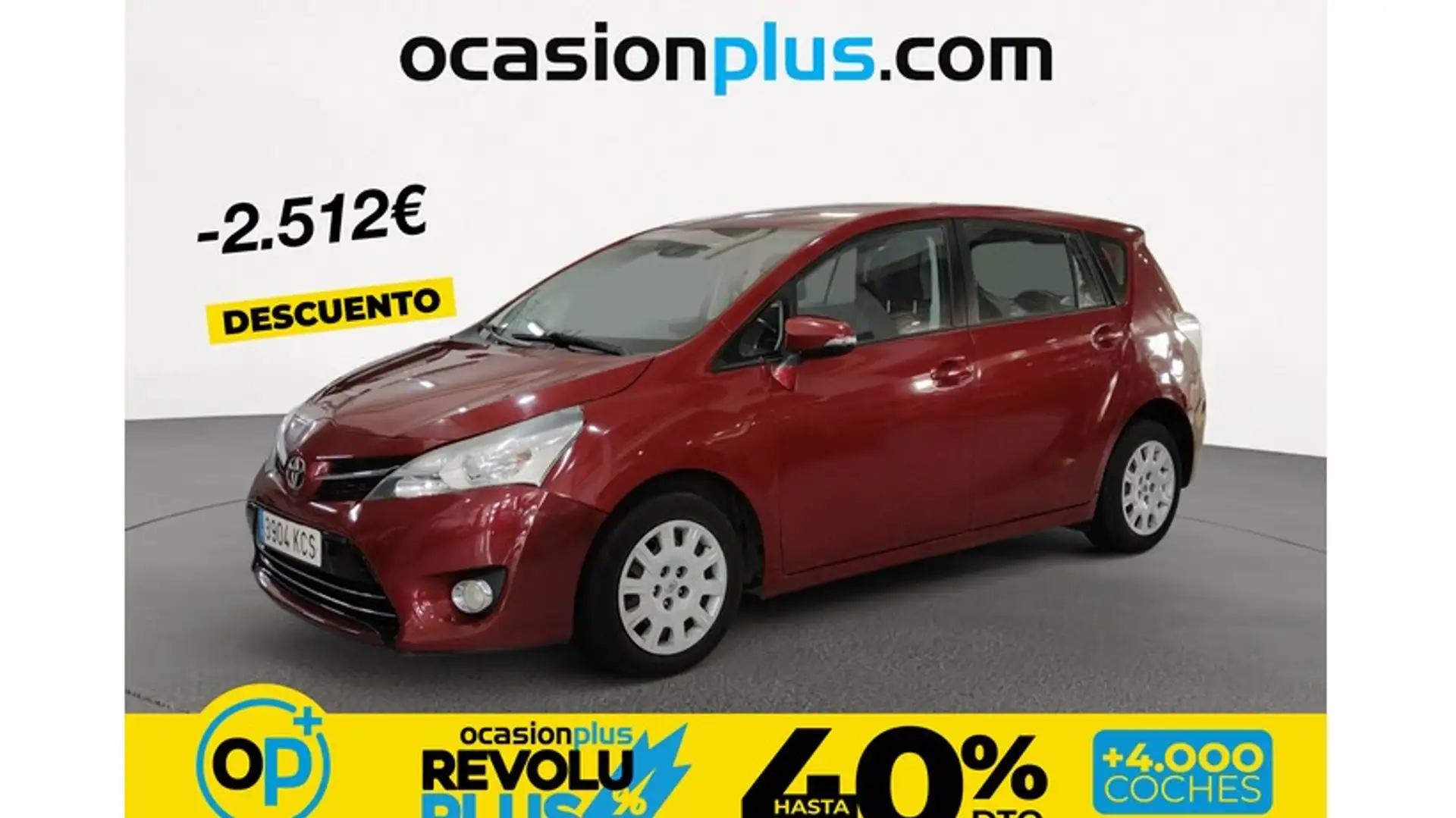 Toyota Verso 115D Business 7pl. Rojo - 1