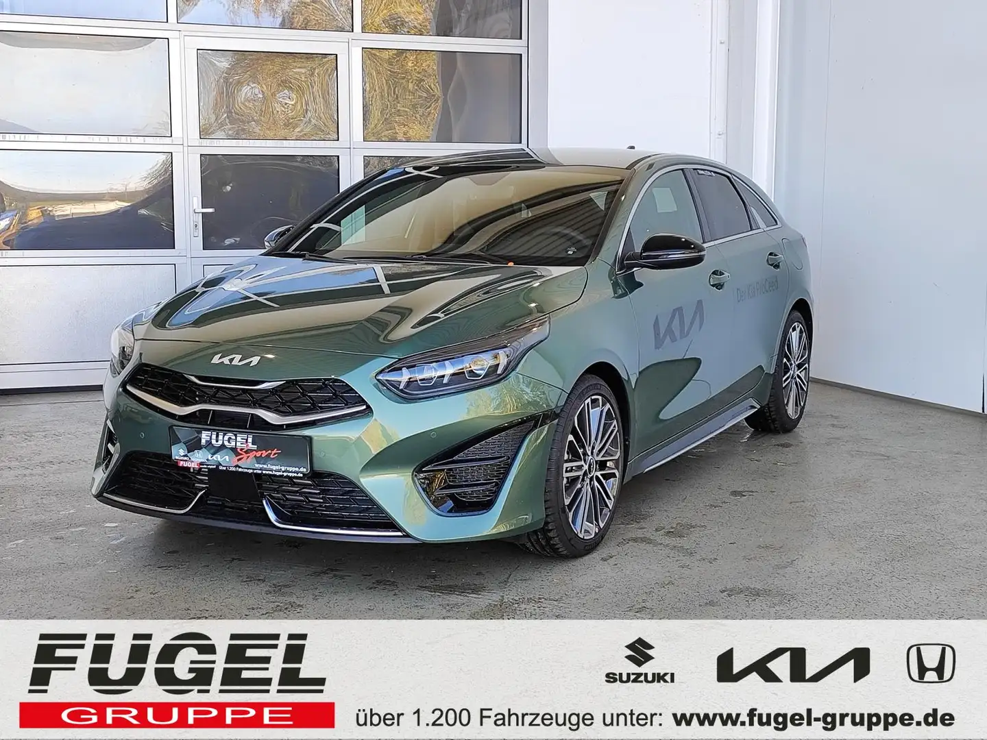 Kia ProCeed / pro_cee'd ProCeed 1.5 T-GDi DCT GT-Line LED|Navi|Tech.|18Z Зелений - 1