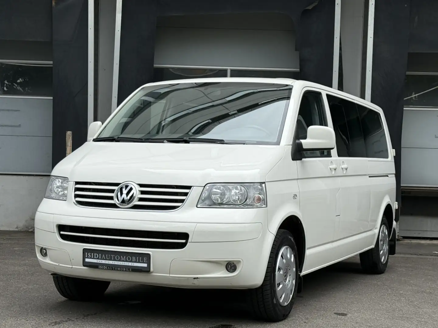 Volkswagen T5 Caravelle Lang 8-Sitze Klima Anhängerkupplung Weiß - 1
