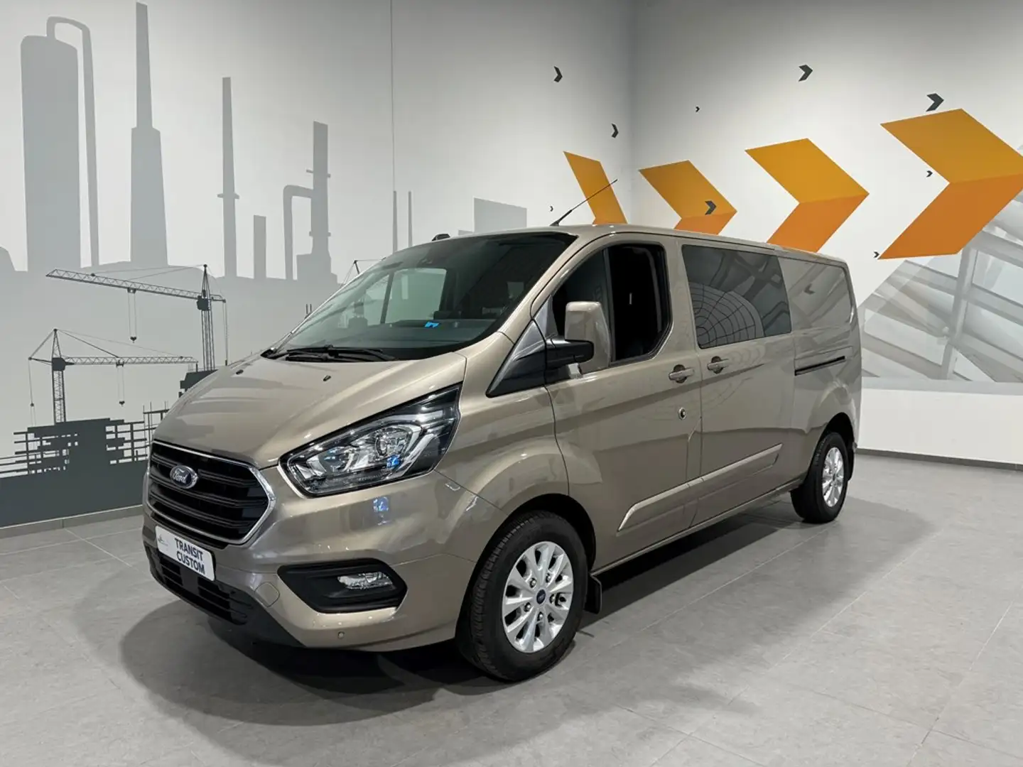 Ford Transit Custom Multi-Use - Manueel - € 29.990,00 Excl. BTW! Beżowy - 2
