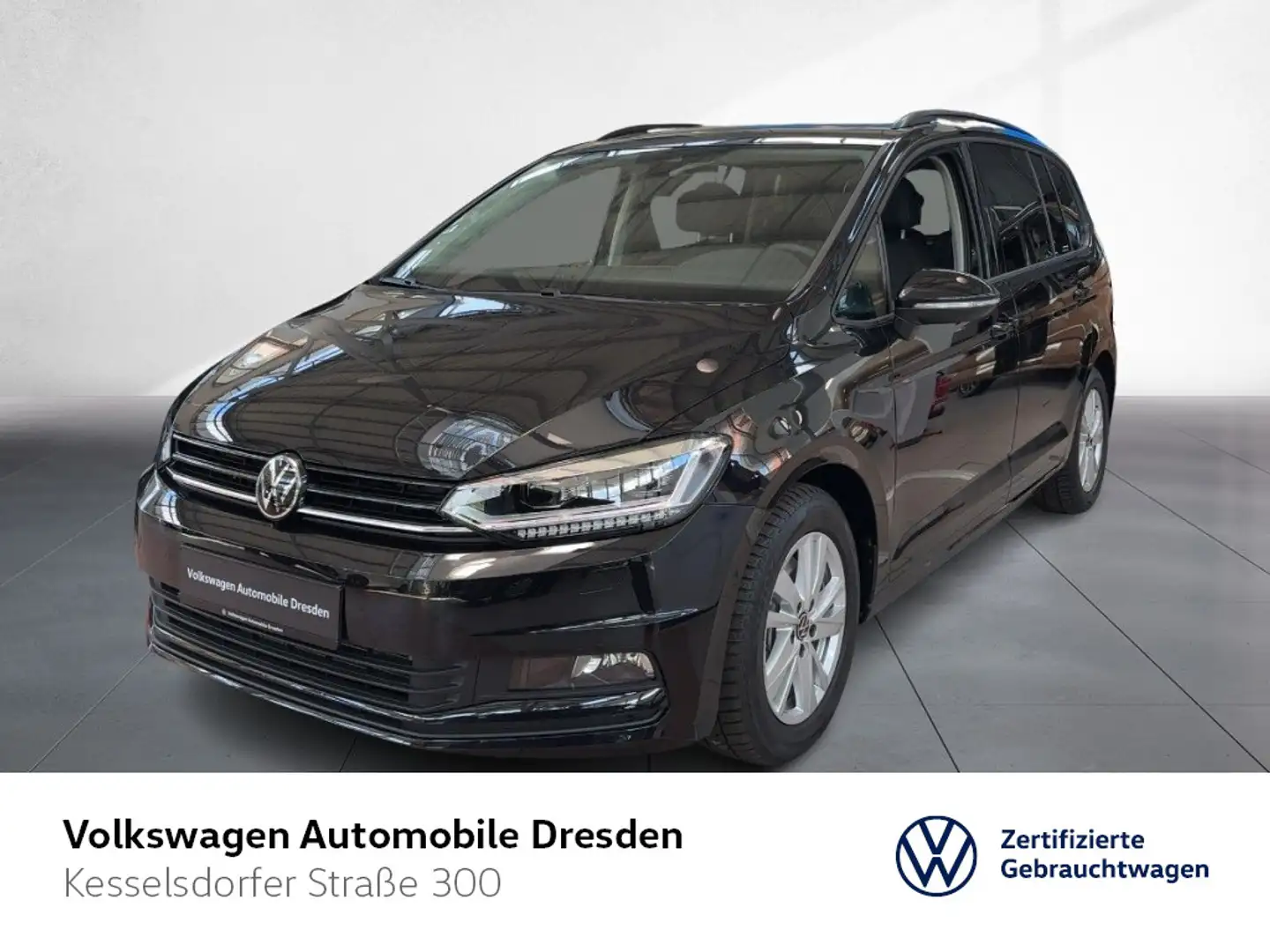 Volkswagen Touran Highline 1,5 l TSI DSG *AHZV / STANDHEIZ* Schwarz - 1