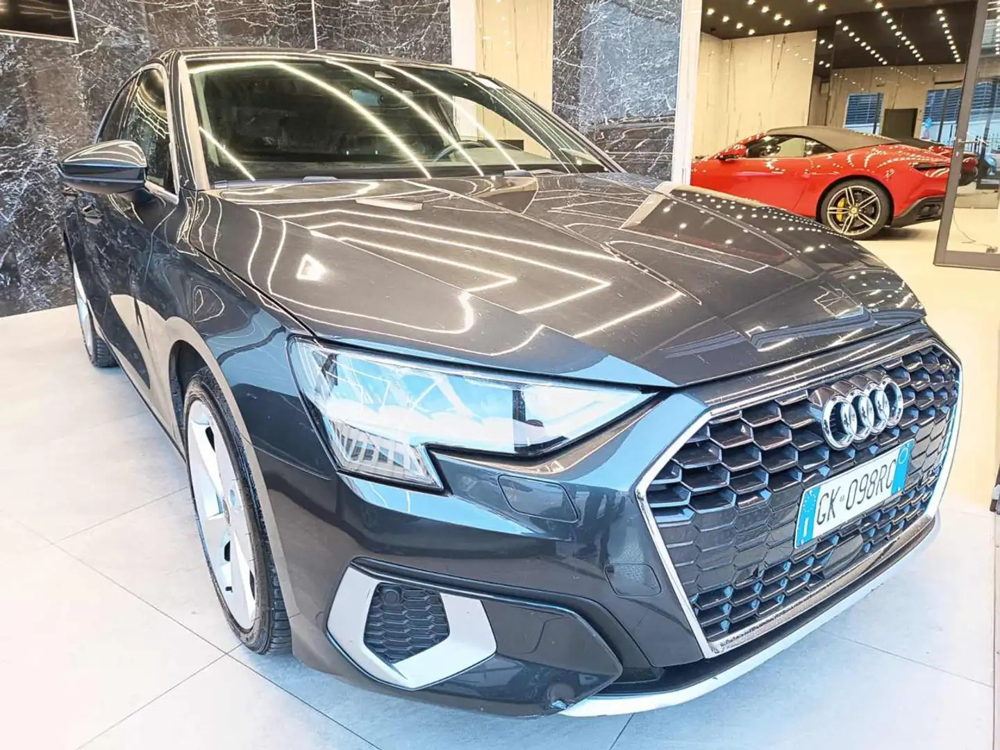Audi A3 SPB 40 TFSI S tronic S line edition Grigio - 2