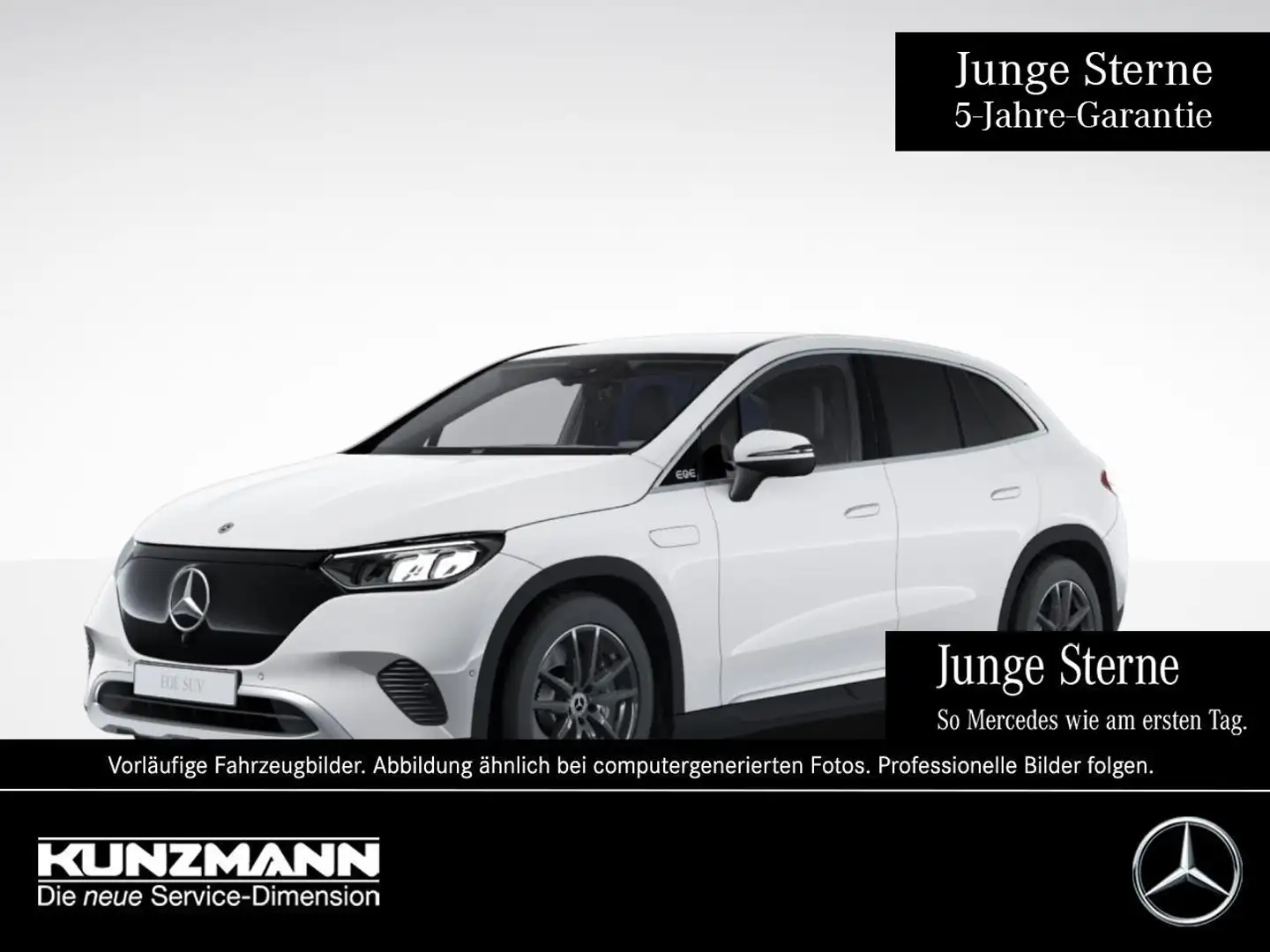 Mercedes-Benz EQE SUV EQE 300 SUV Electric-Art Distronic Memory Kamera Weiß - 1