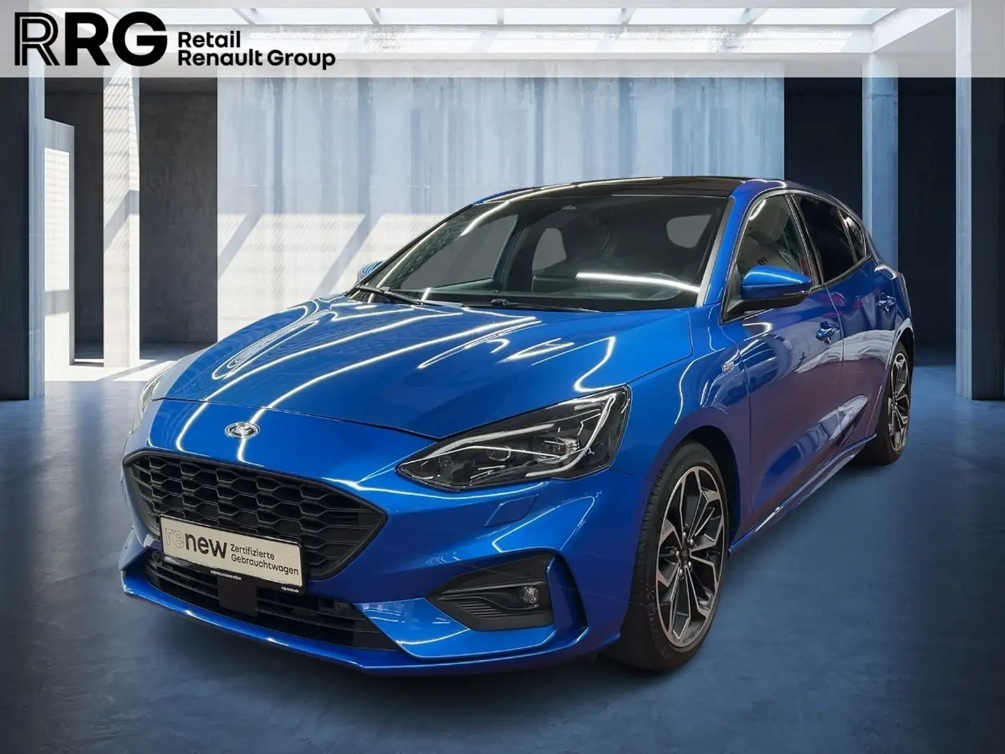 Ford Focus ST-Line EcoBoost Blau - 1