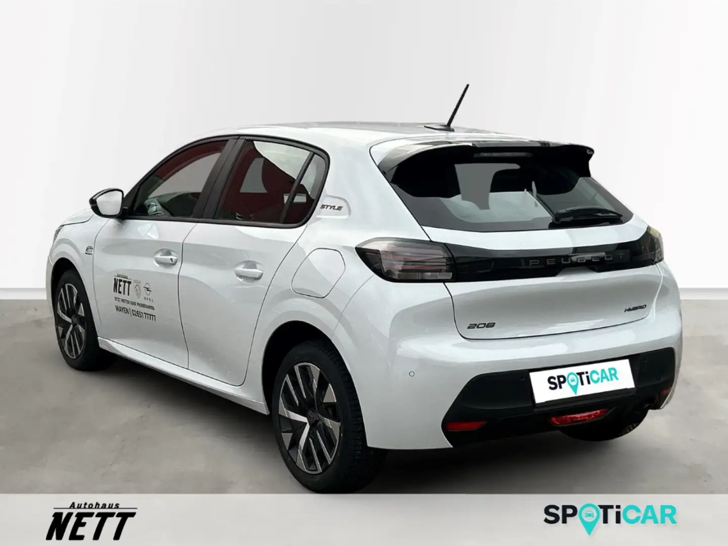 Peugeot 208 Style Mild-Hybrid e-DSC6 110 verfügbar ab 27.01.20 Blanc - 2