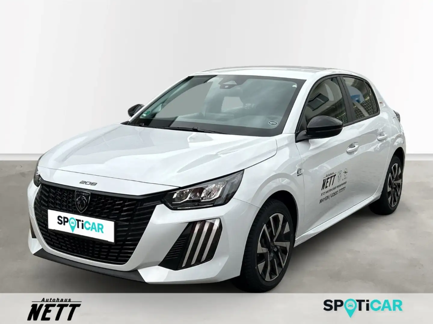 Peugeot 208 Style Mild-Hybrid e-DSC6 110 verfügbar ab 27.01.20 Blanc - 1
