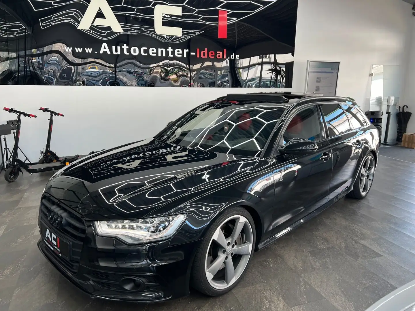 Audi A6 Avant 3.0 TDI quattro, S-L S+, StaH.,HeUp.AHK Nero - 1