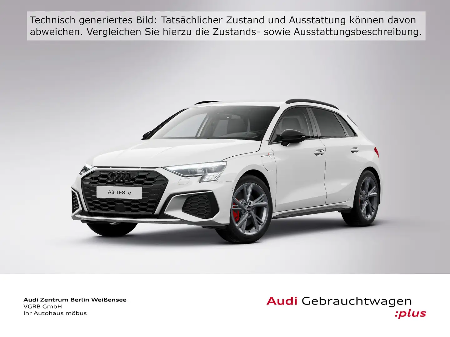 Audi A3 45 TFSI e S-TRO*S-LINE*RFK*ACC*B&O* Weiß - 2