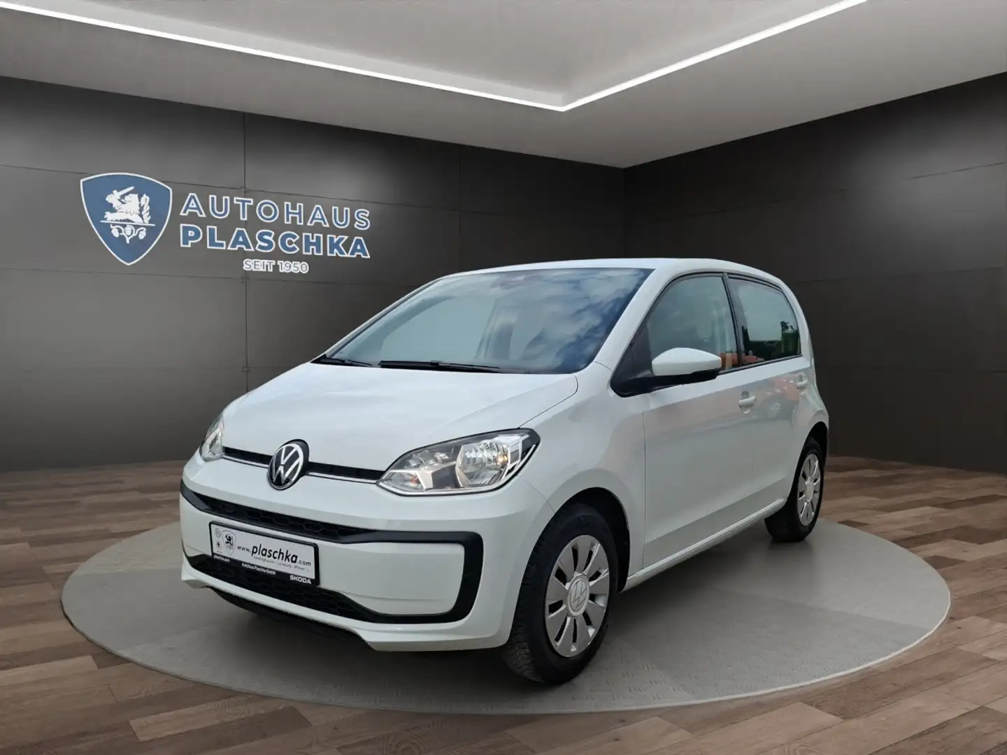 Volkswagen up! ! 1.0 Basis PDC+KAMERA+BT Klima Rückfahrkamera Weiß - 1