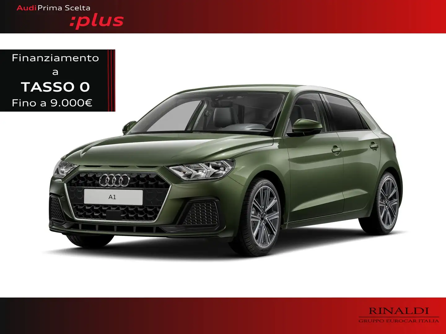 Audi A1 sportback 25 1.0 tfsi s line edition my20 Verde - 1