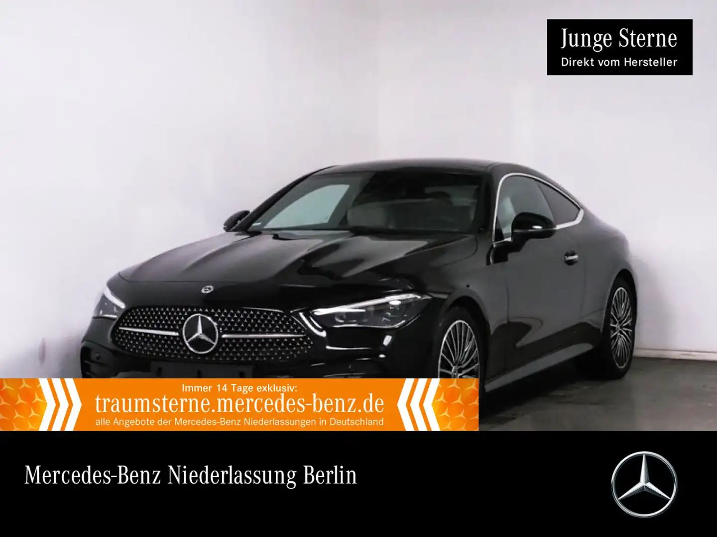 Mercedes-Benz CLE 200 AMG+PANO+LED+BURMESTER+KAMERA+TOTW+KEYLESS Schwarz - 1