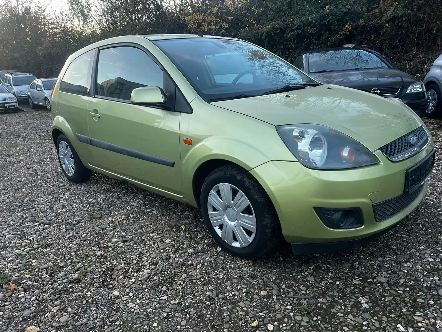 Ford Fiesta Fiesta 1.4 Durashift-EST Ghia Grün - 1