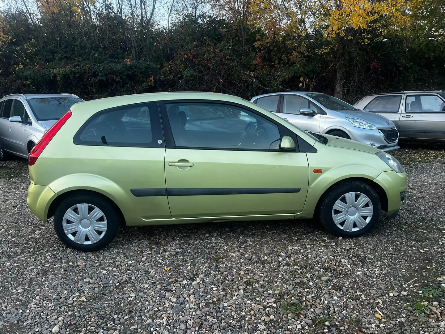 Ford Fiesta Fiesta 1.4 Durashift-EST Ghia Grün - 2