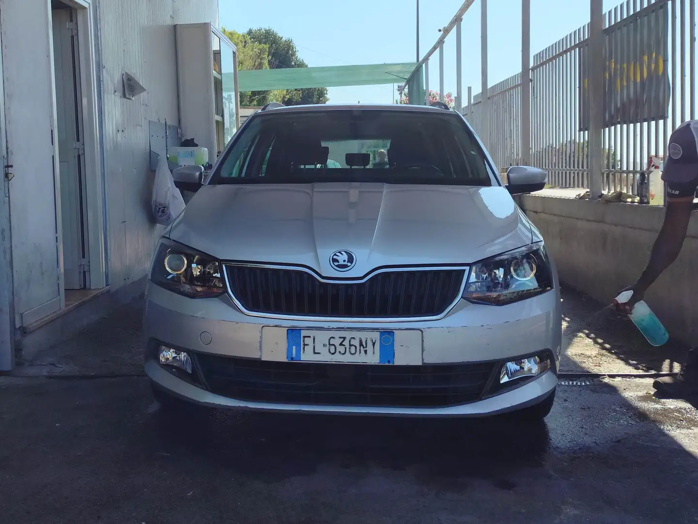 Skoda Fabia Fabia III Wagon 1.0 mpi Design Edition 75cv Argento - 2