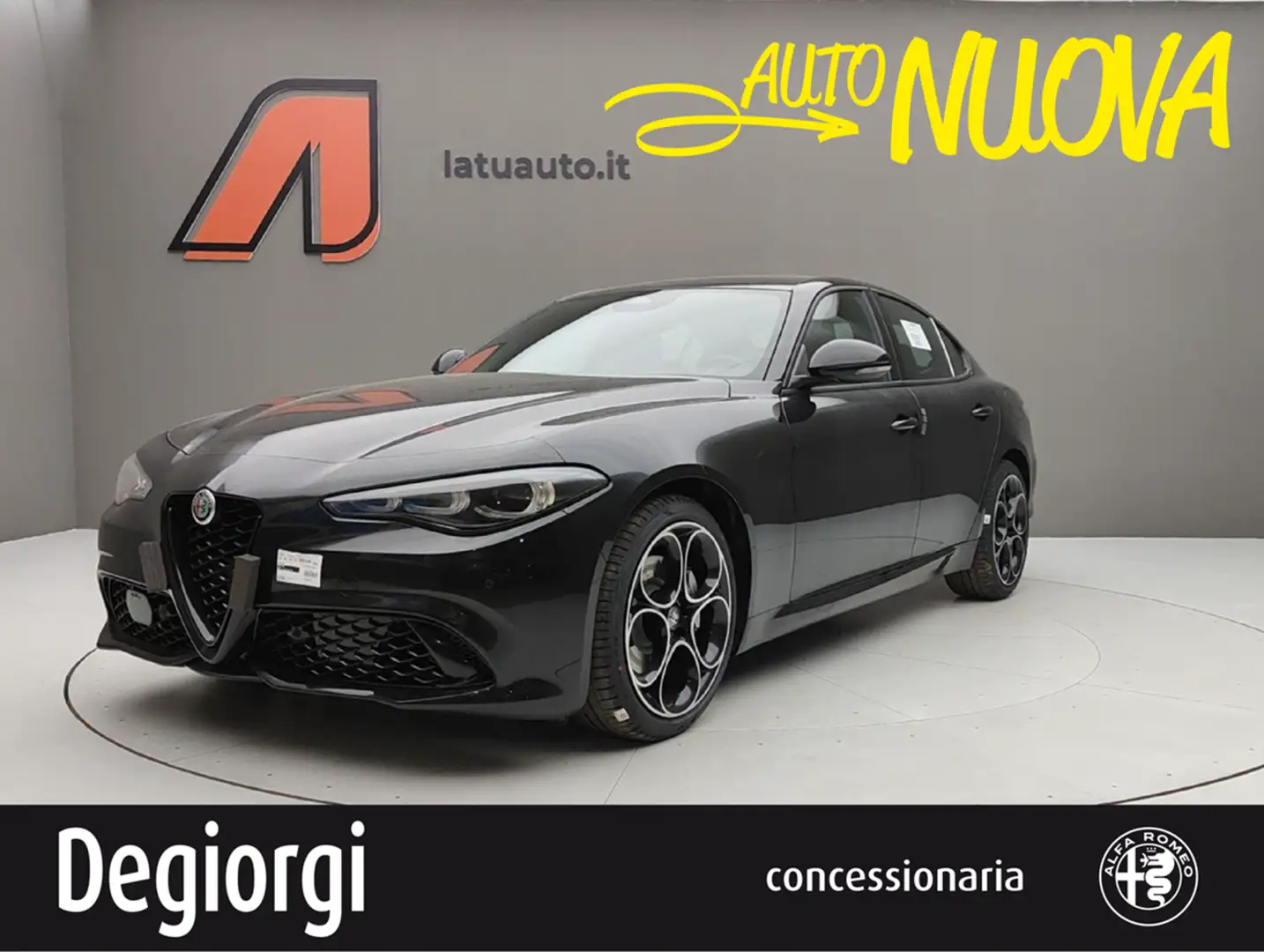 Alfa Romeo Giulia 2.2 TD 160CV SPRINT AT8 Schwarz - 1