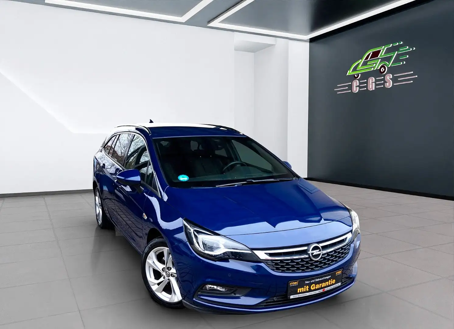 Opel Astra 1.6 Biturbo CDTI ST Dynamic*Navi~LED Mat. Blau - 1
