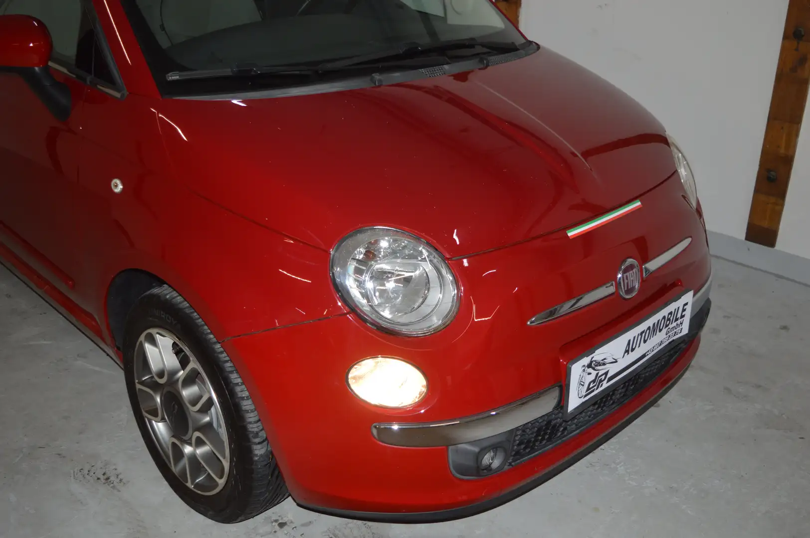 Fiat 500 1,4 16v **Lounge**Panorama**neues Pickerl** Rot - 2