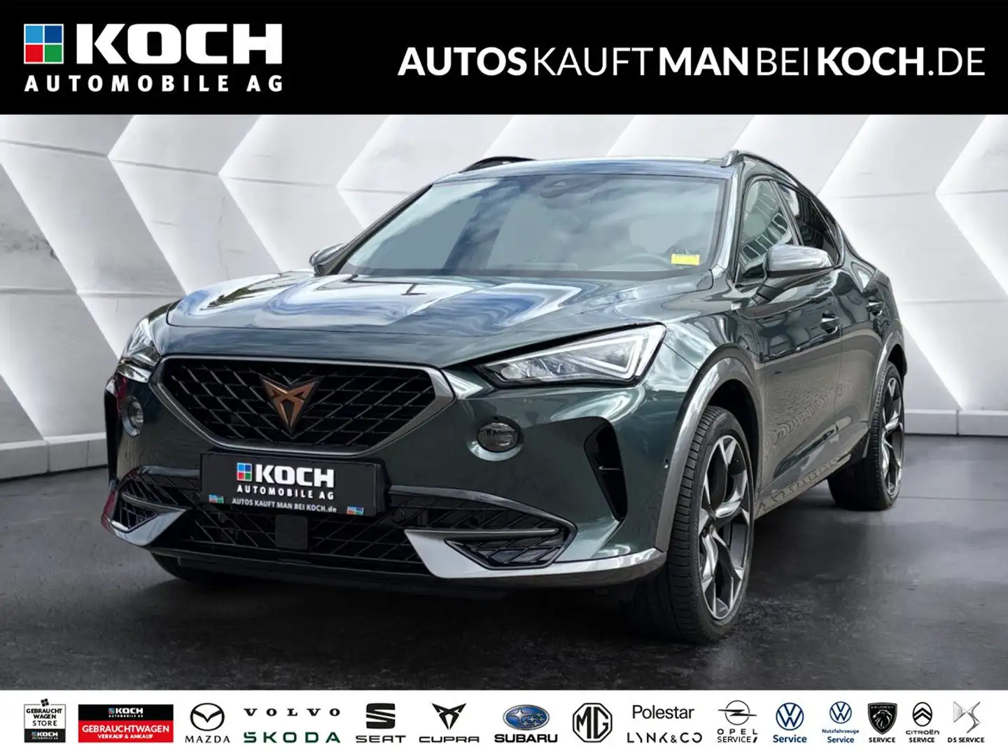 CUPRA Formentor 2.0 TSI 4Drive VZ DSG LED SMART LINK SPO Grün - 1