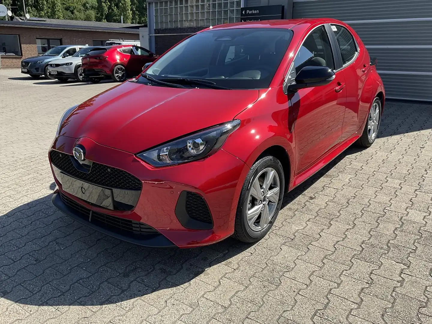 Mazda 2 Hybrid 1.5L Hybrid VVT-i 116 Automatik Exclusive L Rot - 2