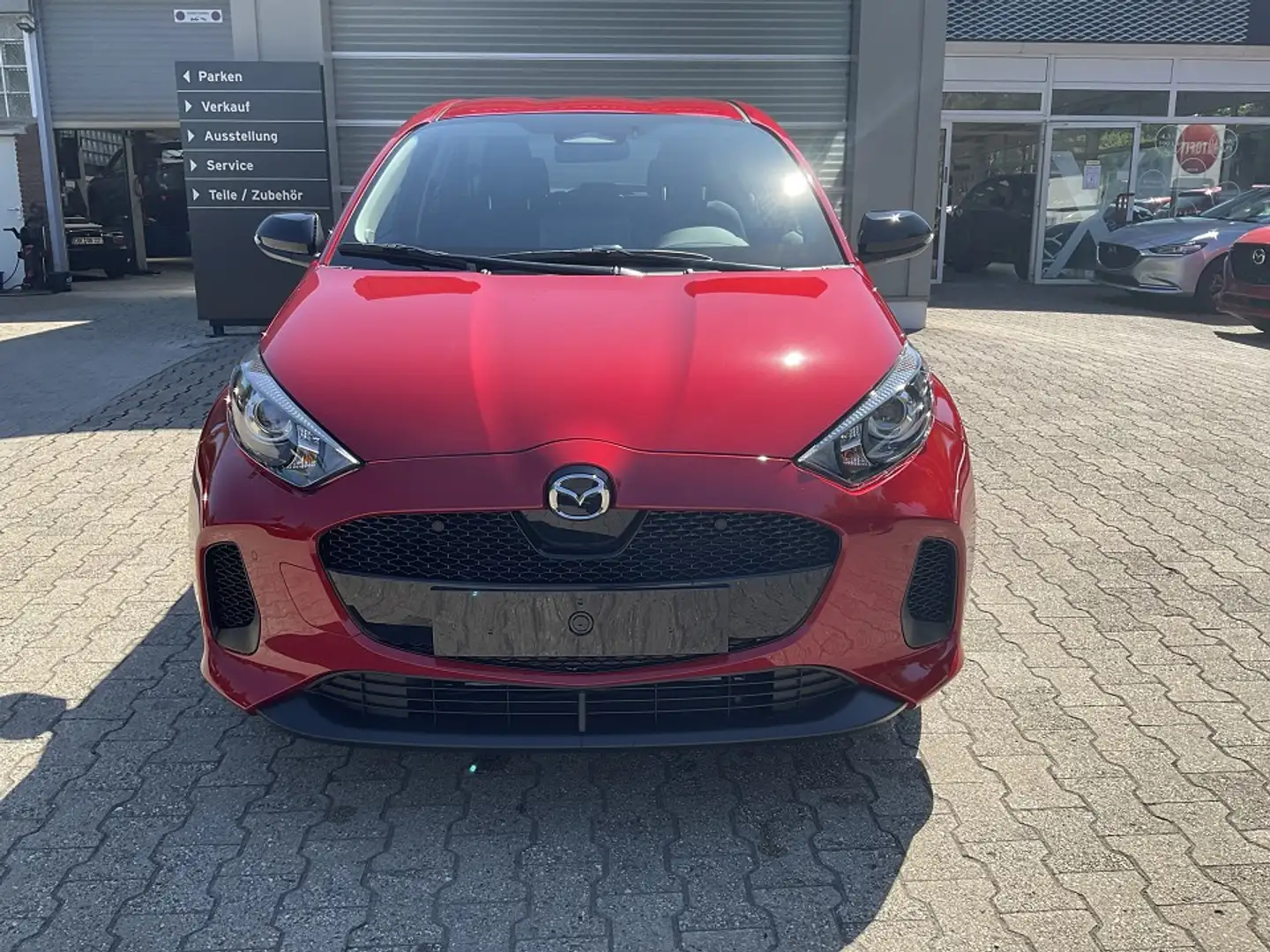 Mazda 2 Hybrid 1.5L Hybrid VVT-i 116 Automatik Exclusive L Rot - 1