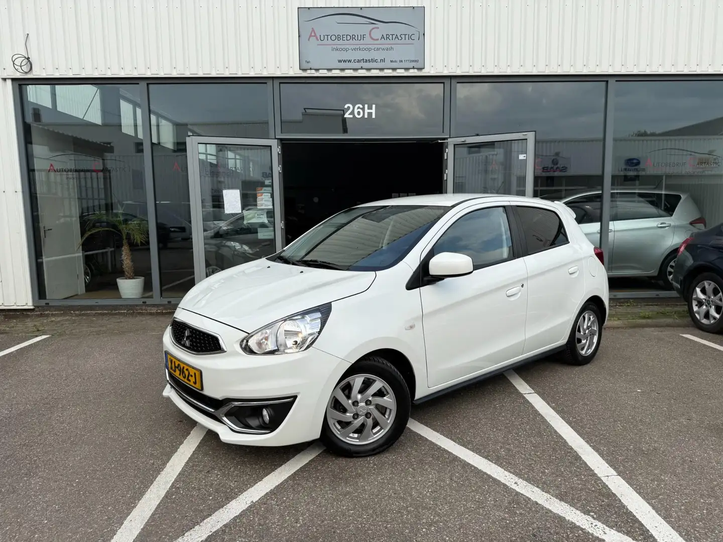 Mitsubishi Space Star 1.0 Intense AIRCO | ELEKTRISCHE RAMEN | REGENSENSO Blanc - 2