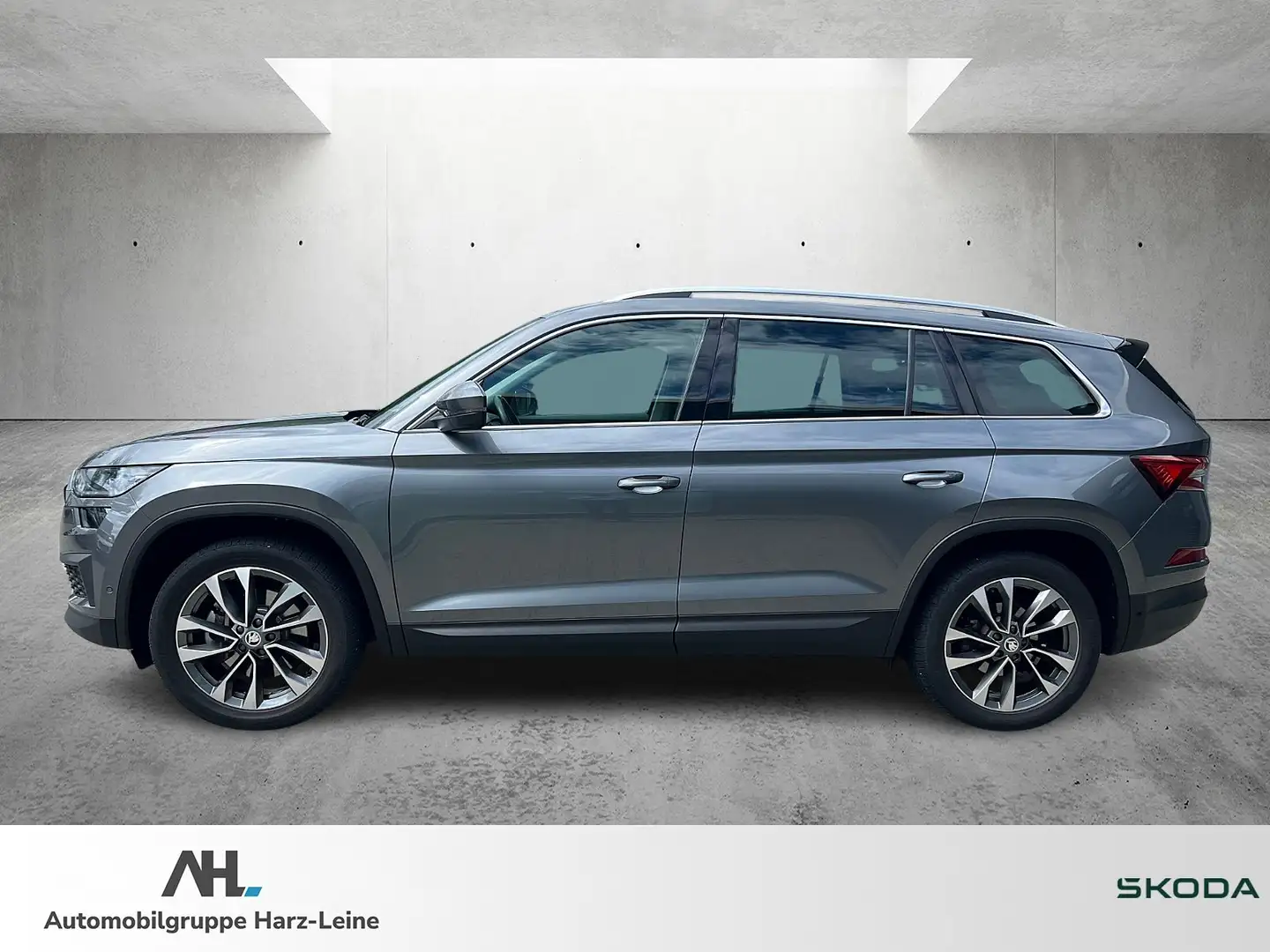 Skoda Kodiaq 2.0 TDI Tour 4x4 DSG LED Navi ACC AHK RFK Standhzg Grijs - 2