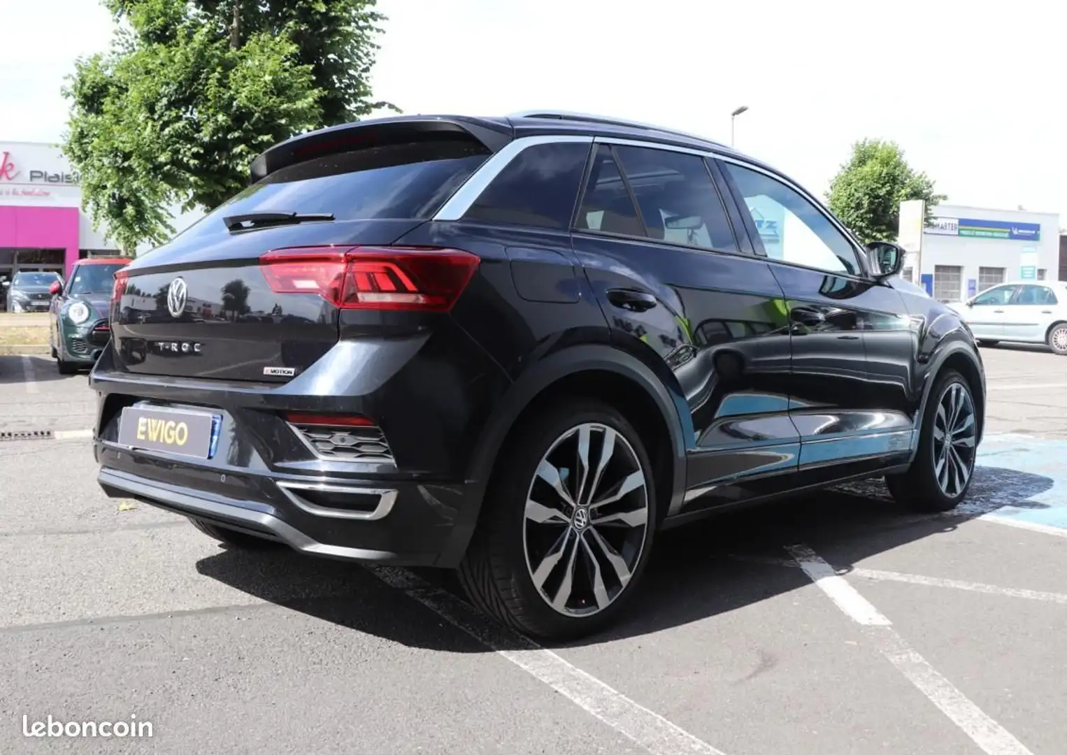 Volkswagen T-Roc 2.0 TSI 190ch R-LINE 4MOTION DSG BVA TOIT OUVRANT  Gris - 2