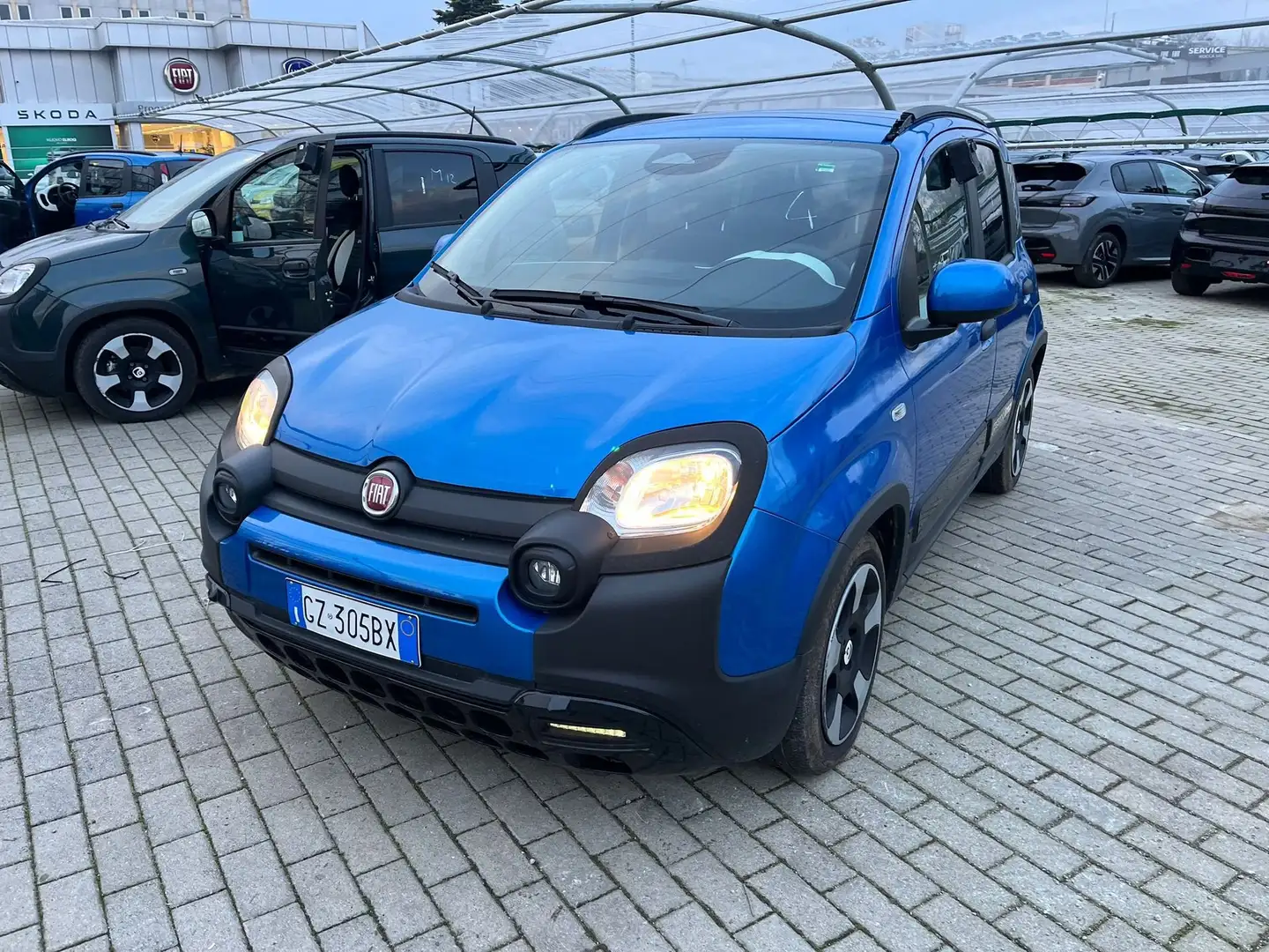 Fiat Panda Pandina Cross 1.0 firefly hybrid s&s 70cv Bleu - 1