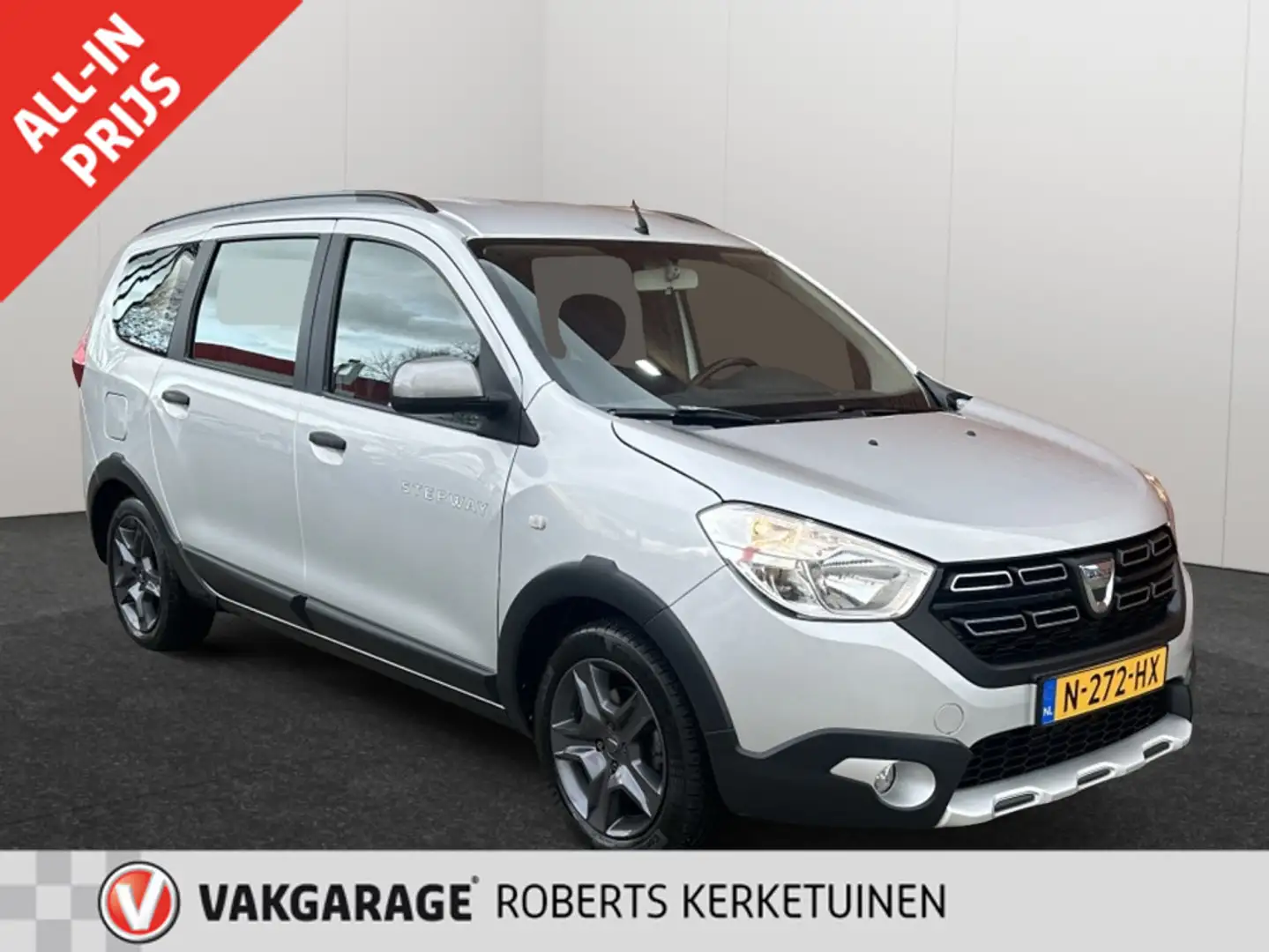 Dacia Lodgy 1.2 TCe Série Limitée Stepway 116PK Airco Navigati Grijs - 1