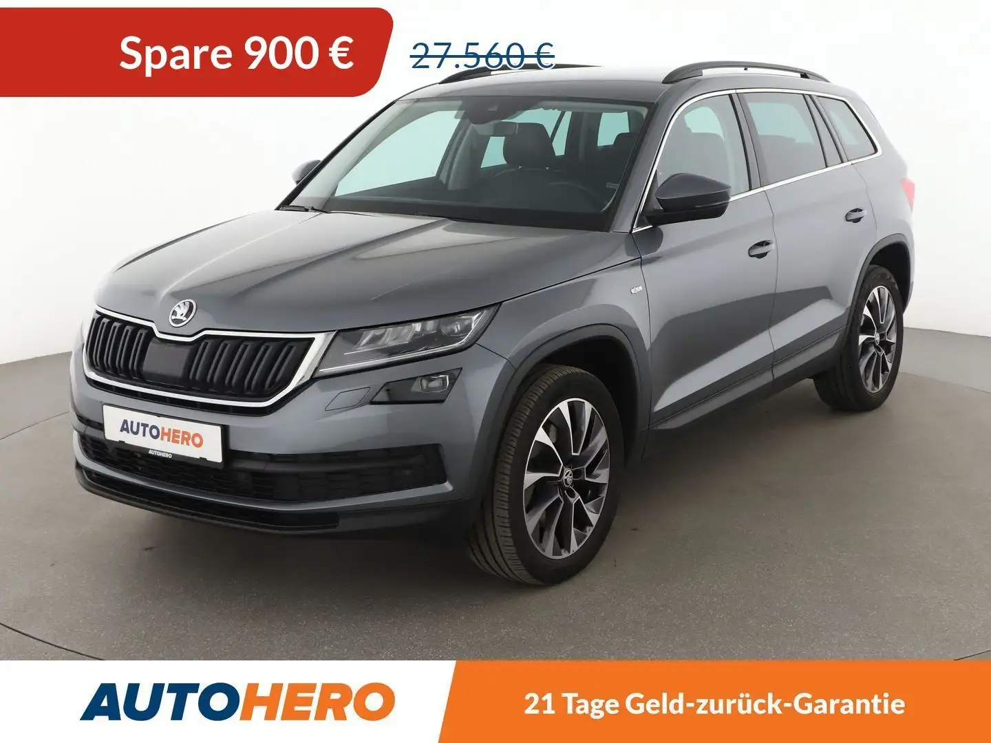 Skoda Kodiaq 2.0 TDI Soleil 4x4 Aut.*NAVI*ACC*LED*PDC*CAM*SHZ* Grau - 1