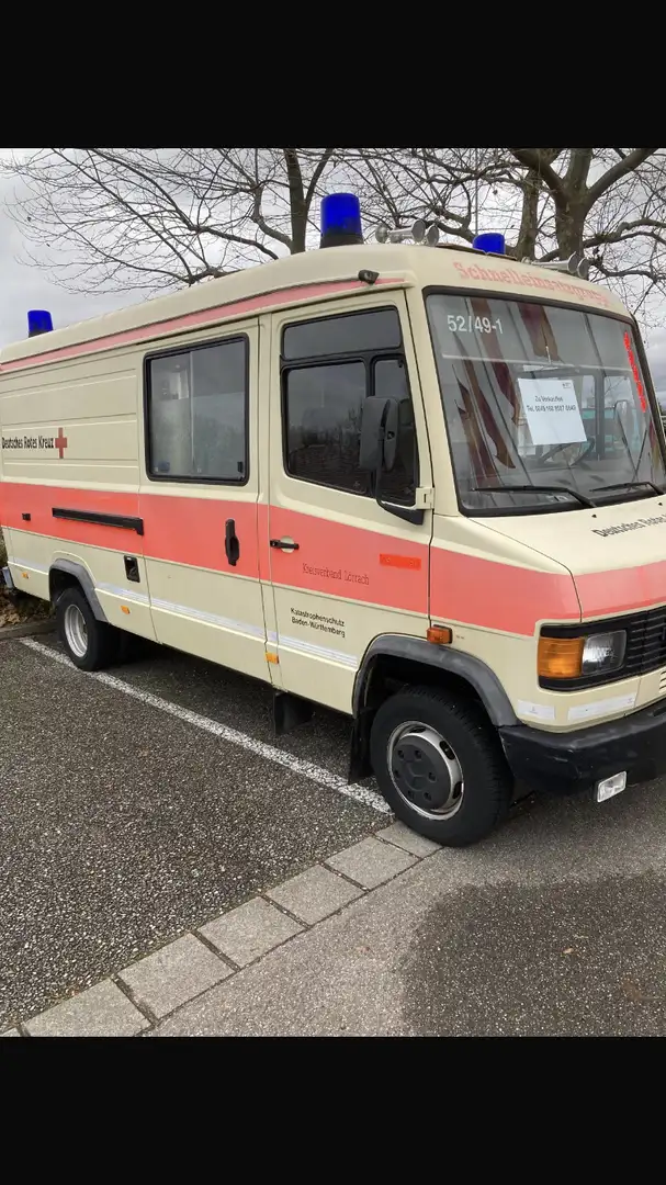 Mercedes-Benz T2 Mercedes Benz T2 609D exDRK (T2(nw) bzw. -/LN1 wie Vario) Beige - 2