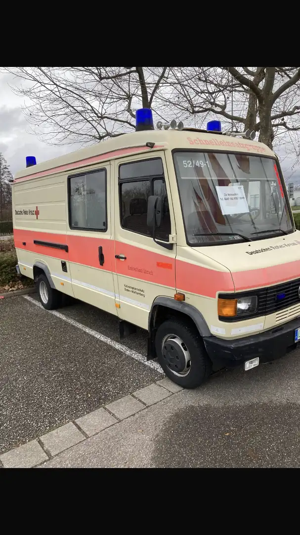 Mercedes-Benz T2 Mercedes Benz T2 609D exDRK (T2(nw) bzw. -/LN1 wie Vario) Beige - 1