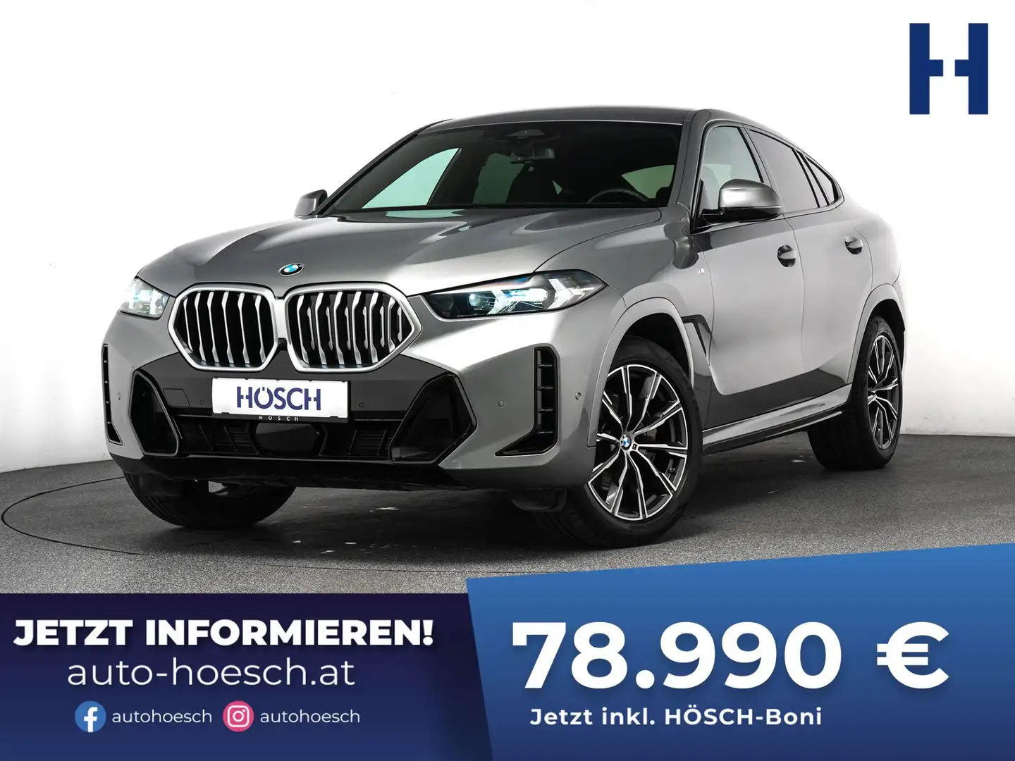 BMW X6 xDrive30d M Sport MEGA-ANGEBOT ++ Grau - 1