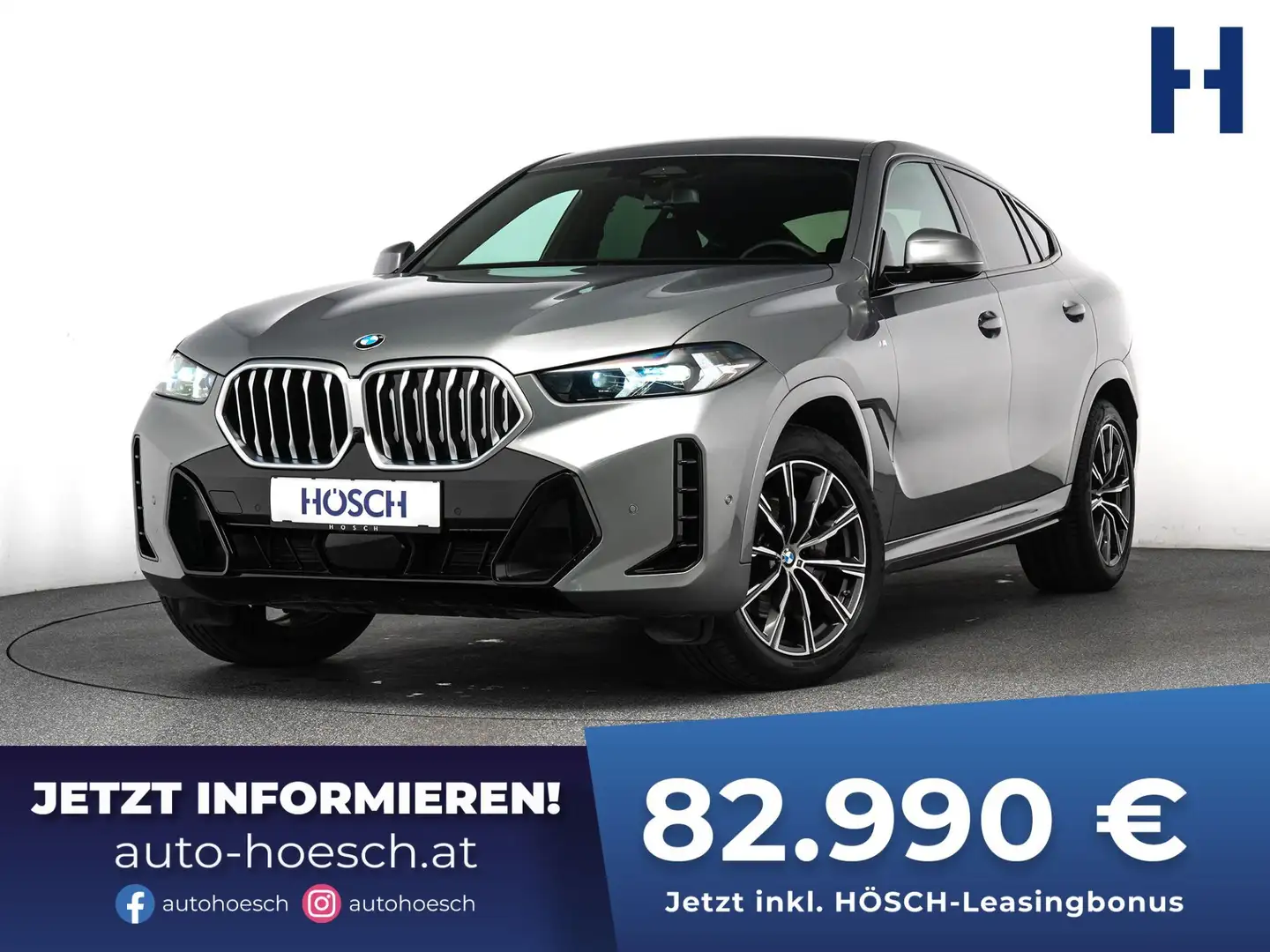 BMW X6 xDrive30d M Sport MEGA-ANGEBOT ++ Grau - 1