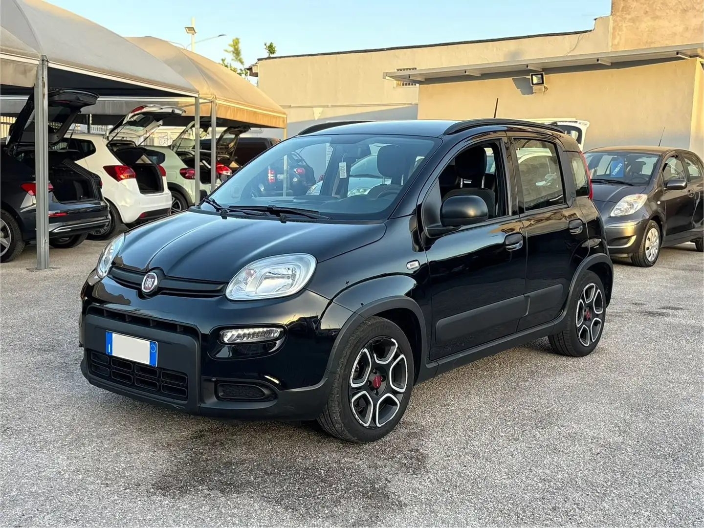 Fiat Panda Panda III 2021 1.0 firefly hybrid Sport s Nero - 2
