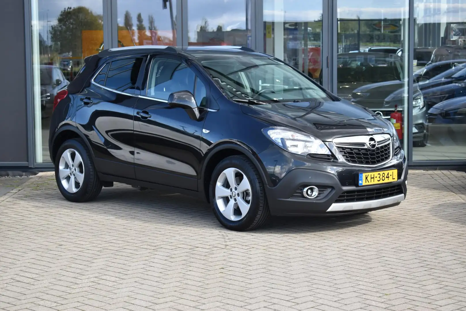 Opel Mokka 1.4 T Innovation NAVI / ECC / Half leder Zwart - 2