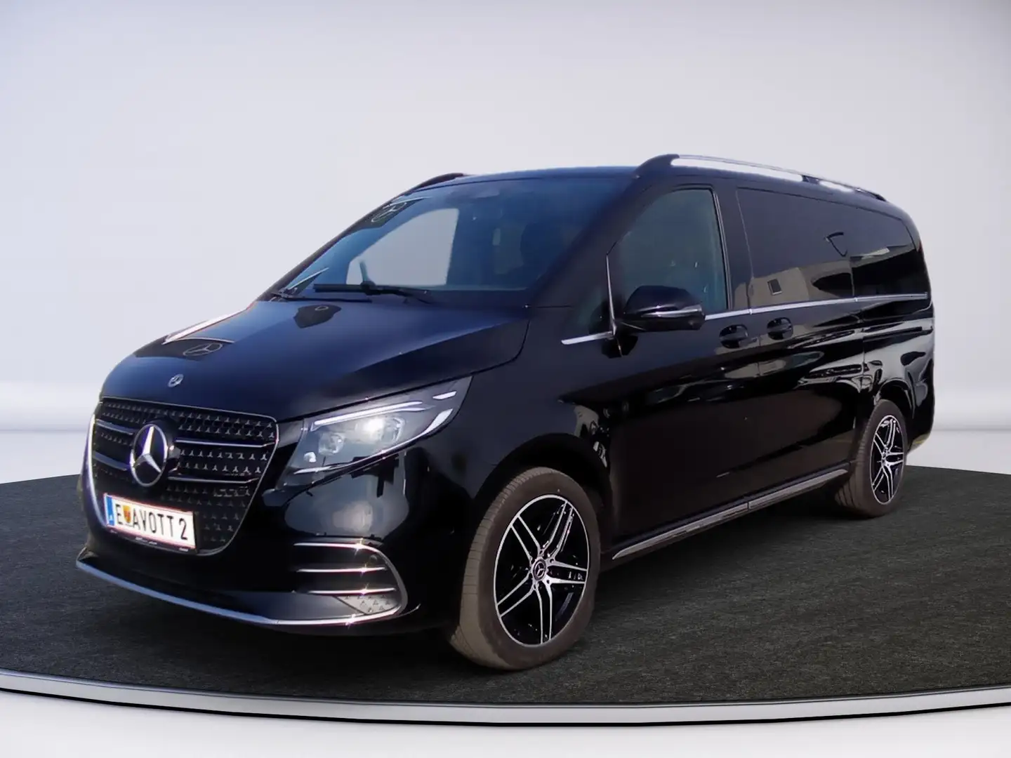 Mercedes-Benz V 300 d 4M AVANTGARDE Lang AMG Line ,.. Schwarz - 2