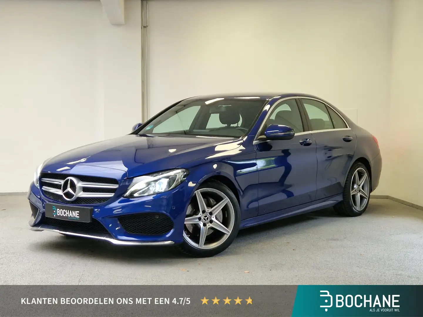 Mercedes-Benz C 160 AMG Sport Edition | ORG.NL | DEALERONDERHOUDEN | N Azul - 1