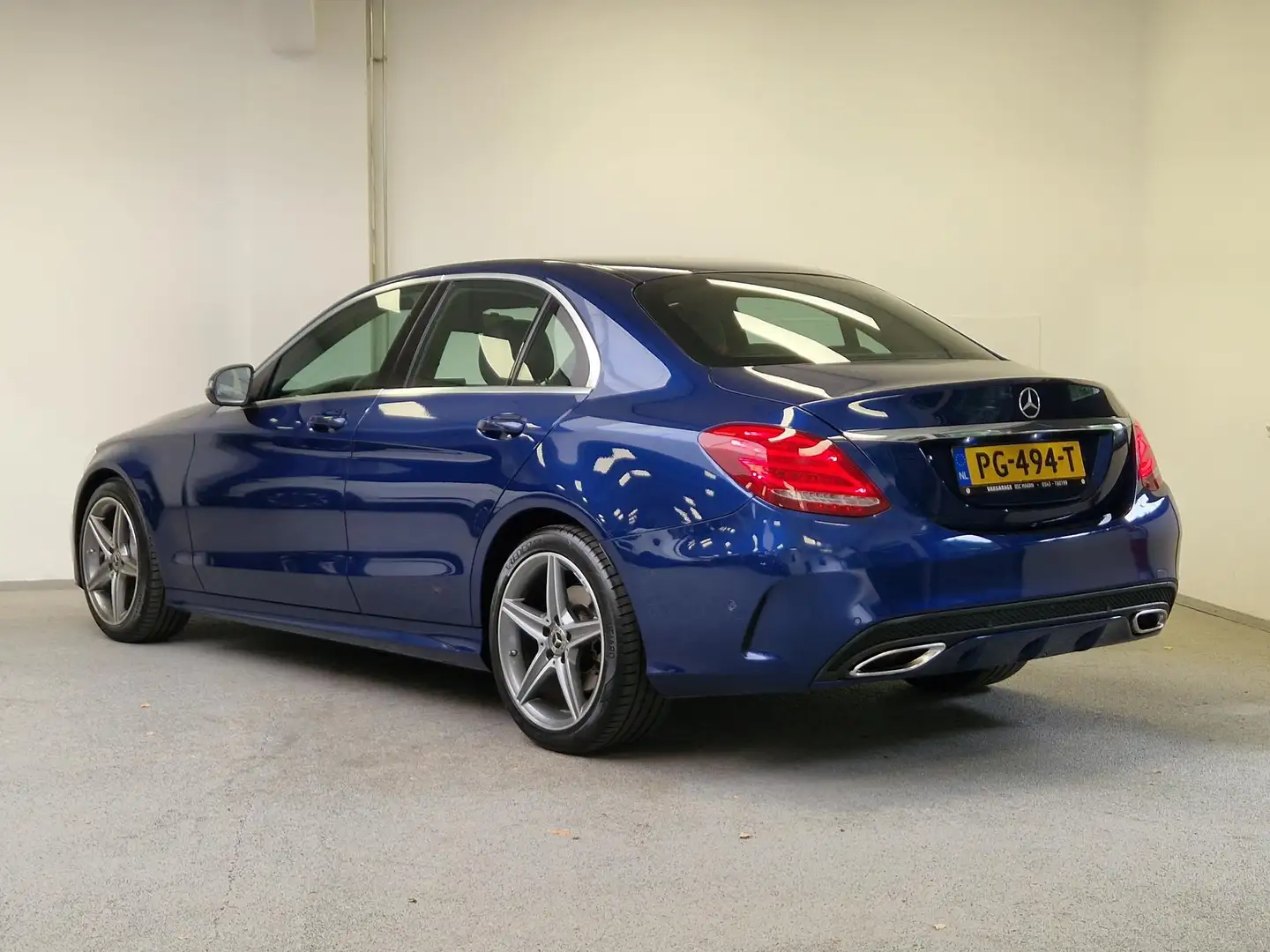 Mercedes-Benz C 160 AMG Sport Edition | ORG.NL | DEALERONDERHOUDEN | N Niebieski - 2