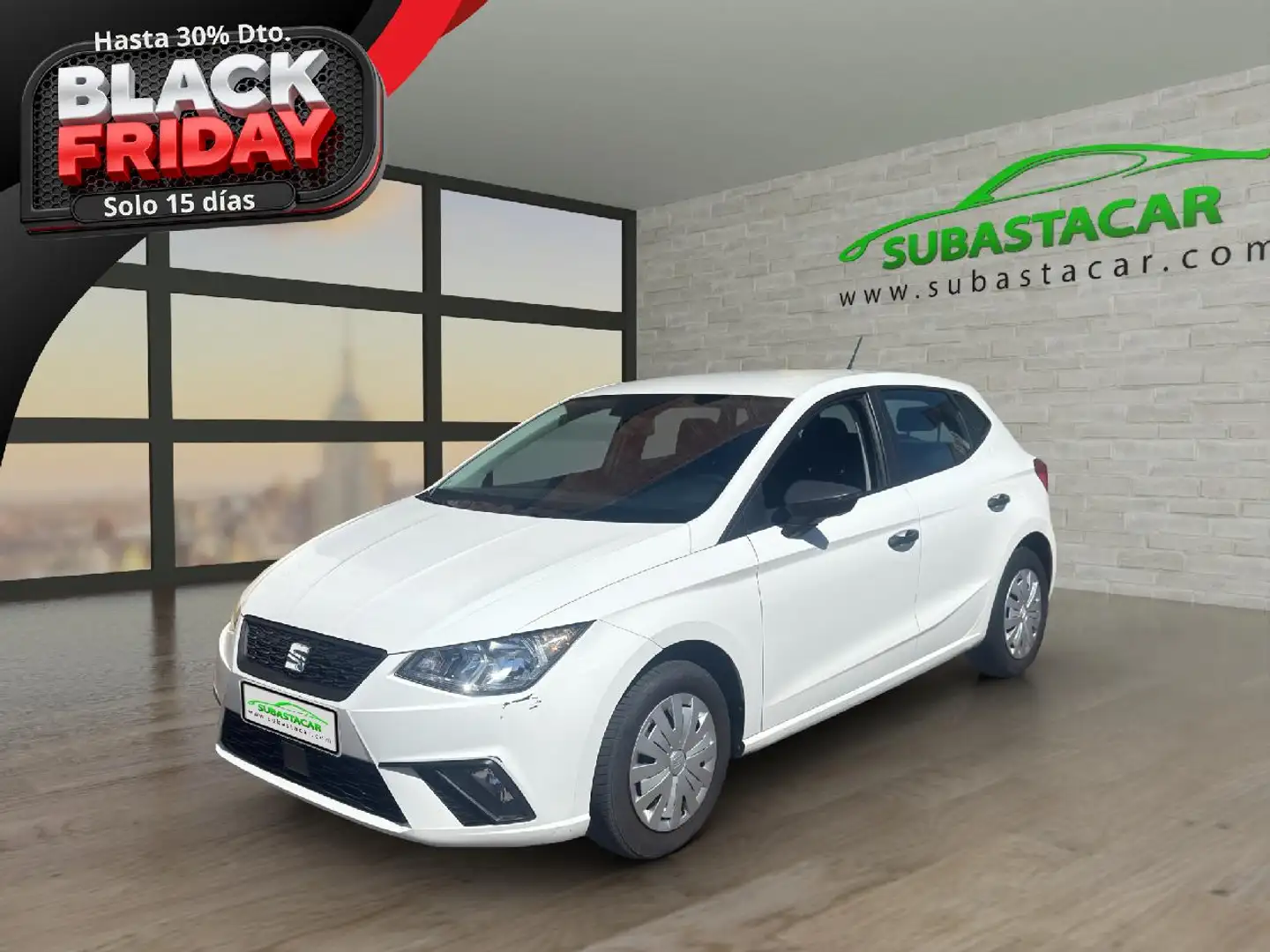 SEAT Ibiza 1.6 TDI 70kW (95CV) Reference Business Blanc - 1