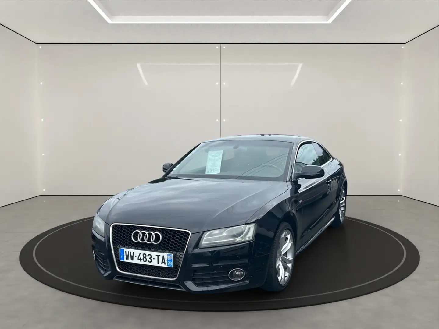 Audi A5 2.0 TFSI 180CH S LINE MULTITRONIC Noir - 1