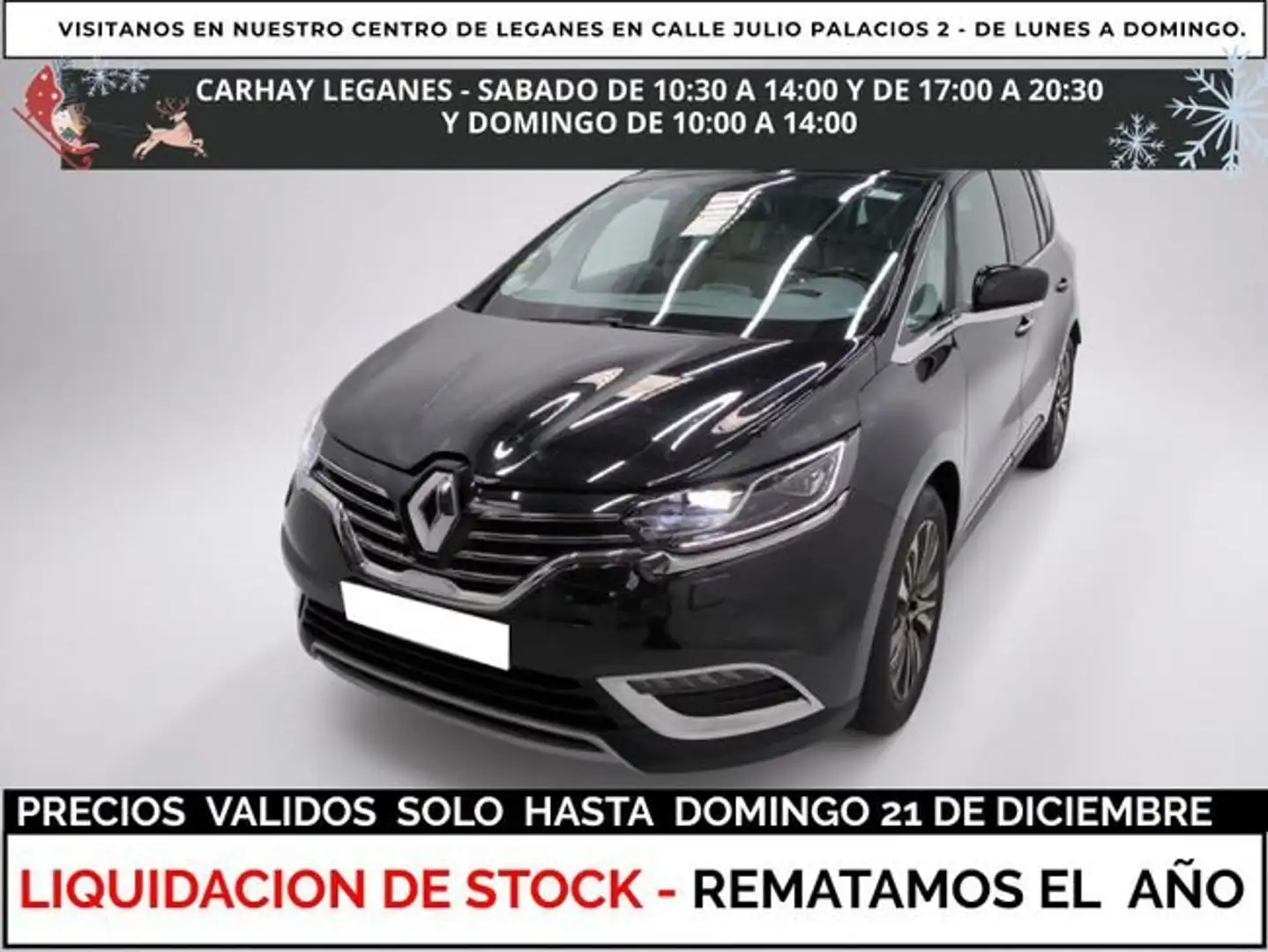 Renault Espace 2.0dCi TT Initiale Paris Blue EDC 147kW Noir - 1