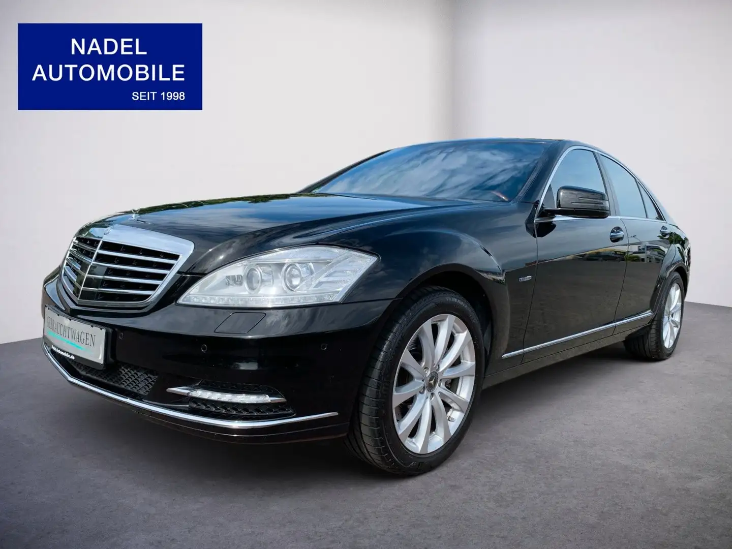 Mercedes-Benz S 400 Hybrid/Fond-Entertainment/Nachtsicht Negro - 1