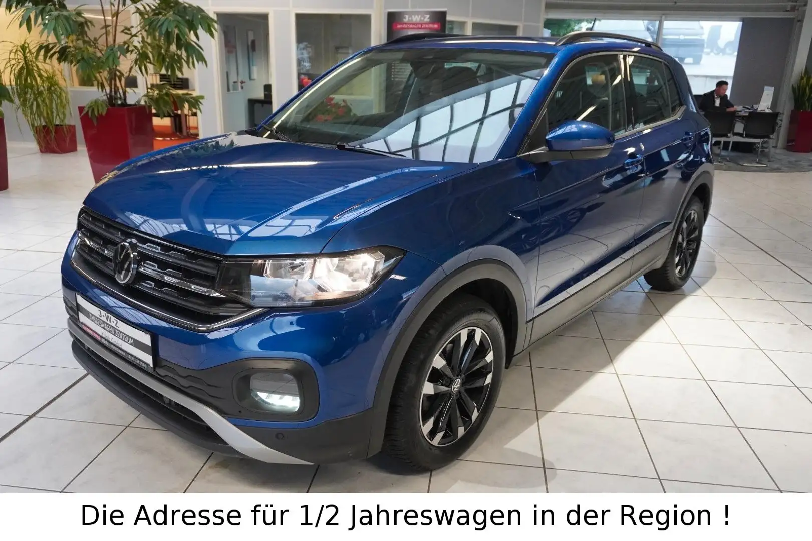 Volkswagen T-Cross Life 1.0 TSI DSG*ACC*NAVI*KAMERA*ALLWETT Blauw - 1