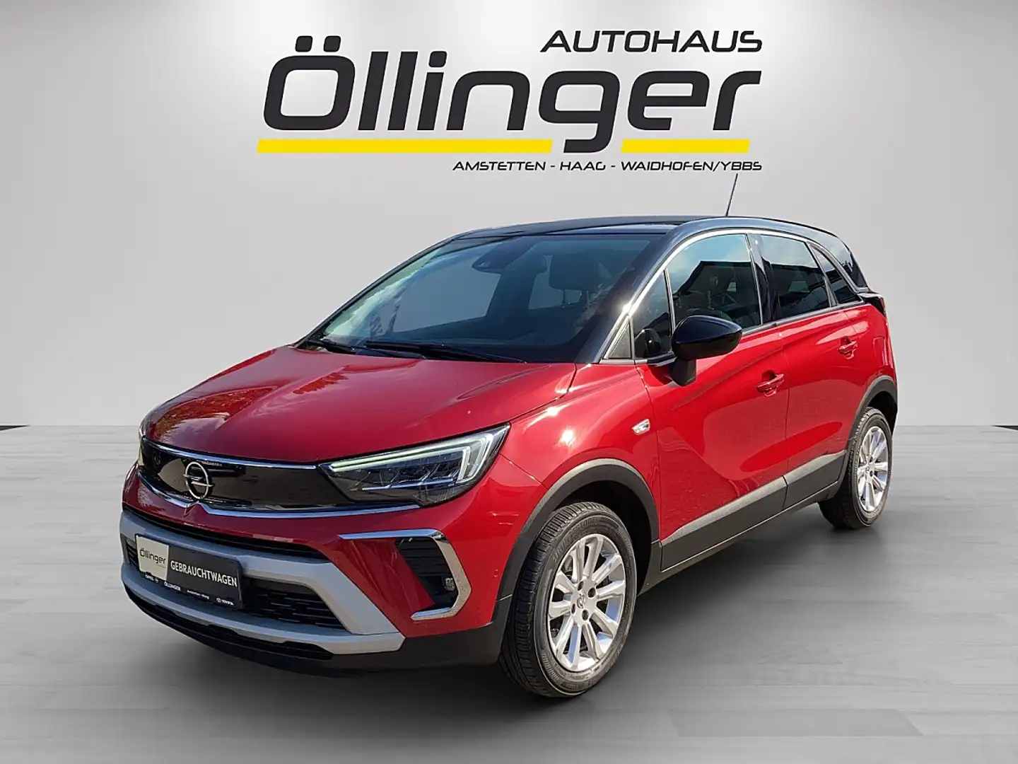Opel Crossland 1,2 Turbo Business Elegance + tolle Extras! Rot - 1