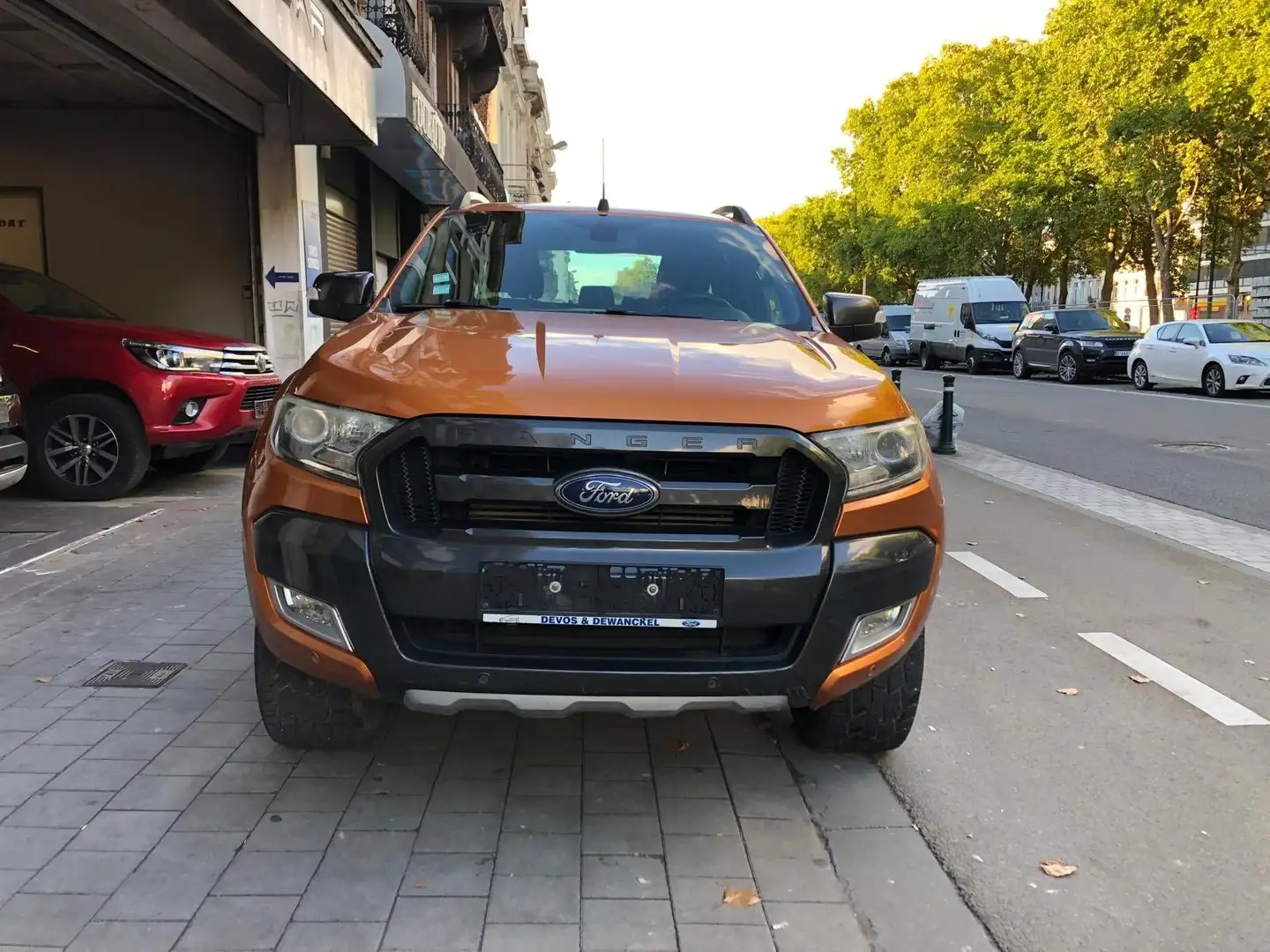 Ford Ranger 3.2 wildtrak Orange - 2