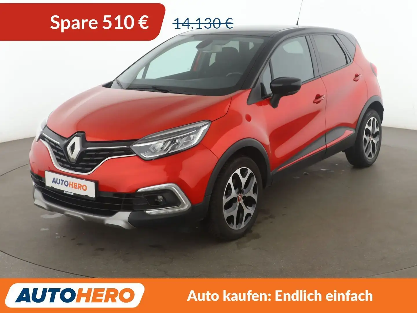 Renault Captur 1.2 TCe Energy Intens Aut.*NAVI*CAM*LED*PDC*SHZ* Rot - 1