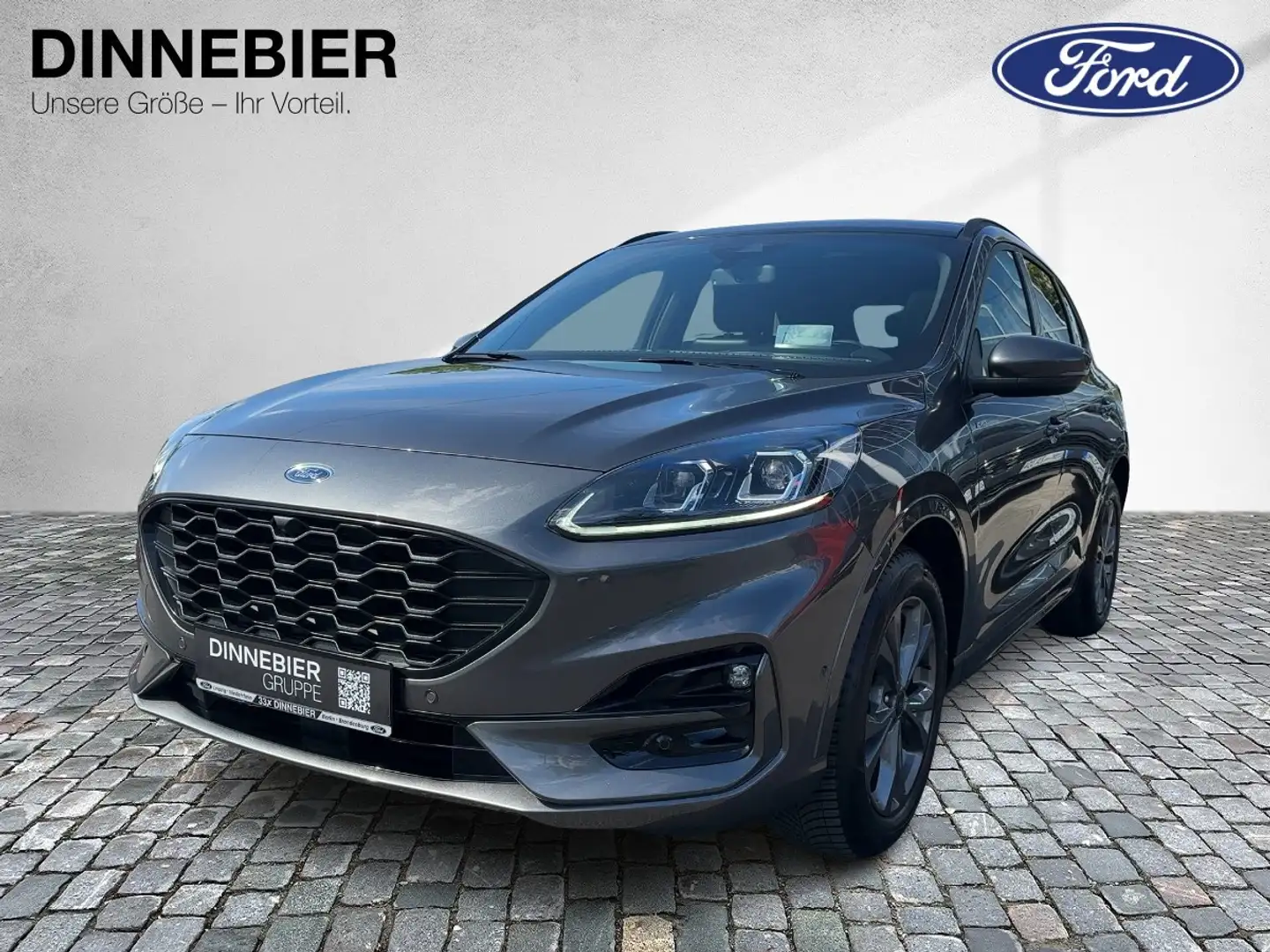 Ford Kuga ST-Line X LED+AHK+Glasdach+Kamera+SHZ Gris - 2