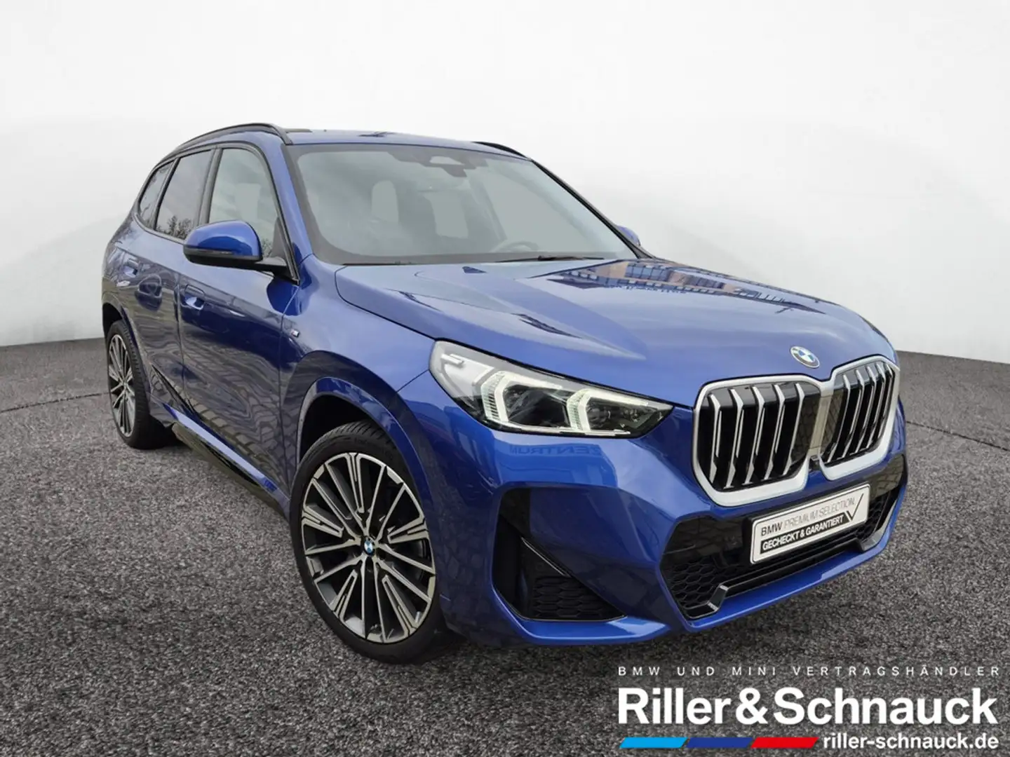 BMW X1 18i M Sport AHK+PANO+20 ZOLL+ACC+360°KAM Blau - 2