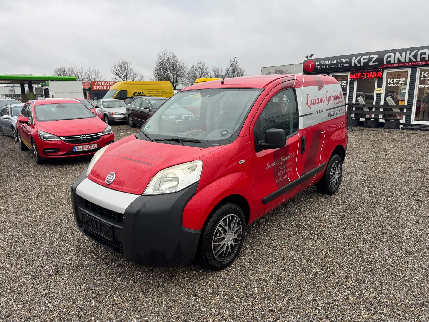 Fiat Fiorino Basis Kasten Rot - 1
